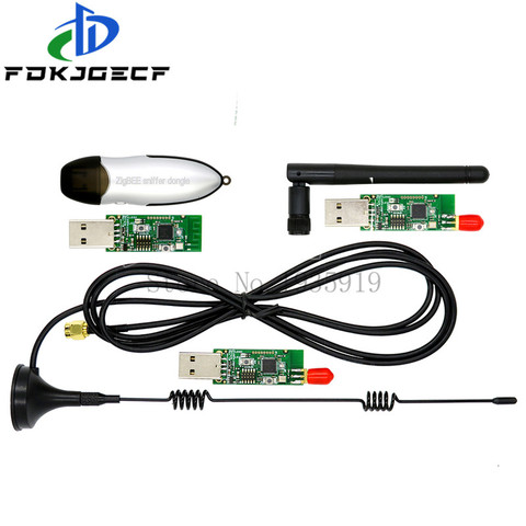 Module d'analyse de protocole de paquet de carte nue de renifleur sans fil Zigbee CC2531 CC2540 Module de paquet de Capture de Dongle d'interface d'usb ► Photo 1/6