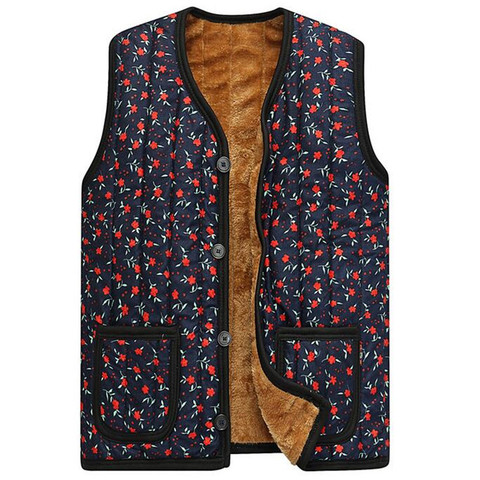 Nouveau gilet grande taille femmes gilet d'hiver ajouter de la laine épaississement pour garder au chaud coton gilet femmes vêtements assurance qualité ► Photo 1/5