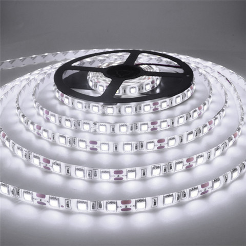 5M / Roll led bande 2835 Flux lumineux plus haut que l'ancien 3528 5630 5050 bande LED SMD LED bande lumineuse 60LED s/M 12V lampe chaîne décor ► Photo 1/6