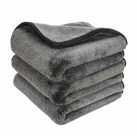 1200GSM lave-Auto microfibre serviette voiture nettoyage séchage tissu Auto lavage serviettes voiture détaillant voiture accessoires ► Photo 1/6