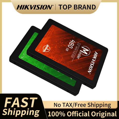 Disque à semi-conducteurs interne HIKVISION 120GB 960GB 480GB 2.5 pouce SATA 3.0 SSD interne 3D NAND pour ordinateur portable ► Photo 1/6