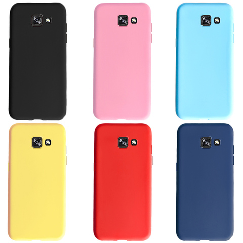 Pour Samsung Galaxy A5 2016 A5 2017 étui souple mat Silicone housse pour Samsung A5 2016 A5 2017 A510 A510F A520F coque de téléphone ► Photo 1/6