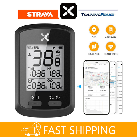 XOSS – compteur de vélo GPS sans fil, Bluetooth ANT +, ordinateur pour vélo de route et vtt, compteur de vitesse, avec Cadence ► Photo 1/6