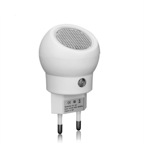 2022 LED veilleuse 360 Rotation ue US Plug capteur lampe de nuit avec sens de la lumière automatiquement allumer ou éteindre pour chambre de bébé ► Photo 1/6