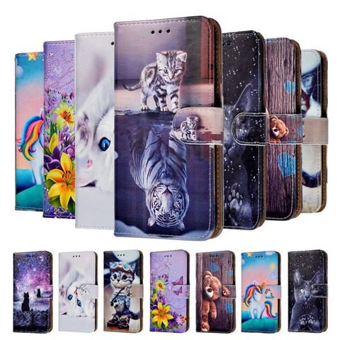 Etui portefeuille en cuir pour Oukitel C18 Pro C17 Pro C16 C15 C13 C12 C11 Pro C8 K7 K7 K12 Pro K6000 Pro Coque de couverture arrière ► Photo 1/6