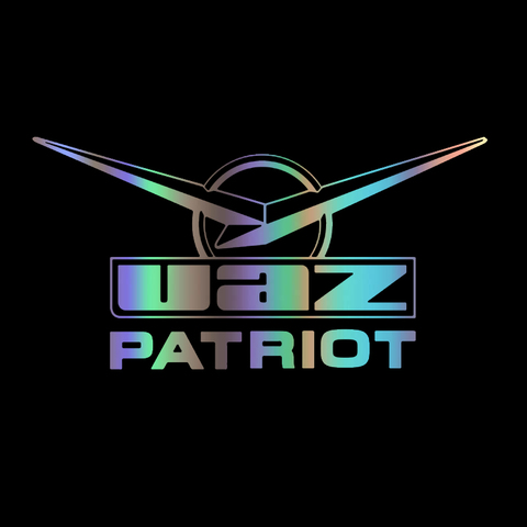 UAZ Patriot – autocollant de voiture réfléchissant et drôle, en vinyle, étanche, amovible, style, décor de voiture, CS-1760 # ► Photo 1/1