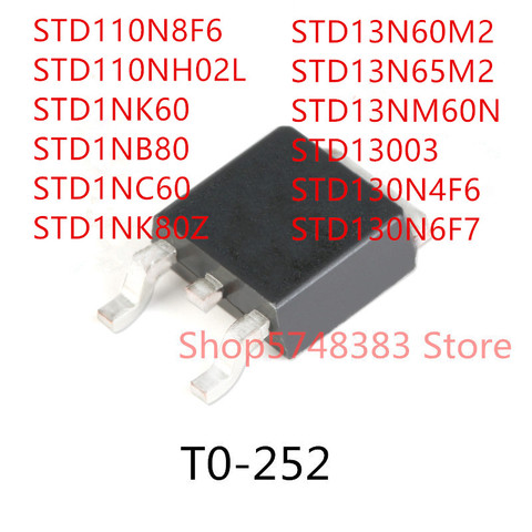 STD1NC60 STD1NB80 STD1NC60 STD13003 ► Photo 1/1