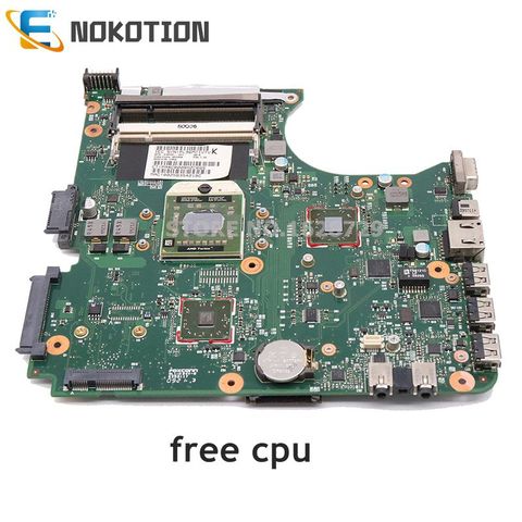 NOKOTION-carte mère pour ordinateur portable HP compaq 538391 515 CQ515 CQ615, prise 615-001, S1 DDR2, cpu gratuit ► Photo 1/5