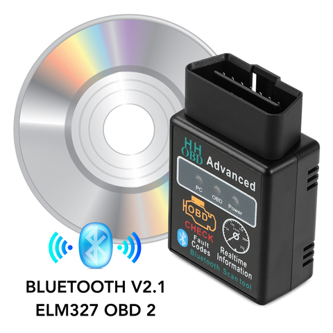 Outil de Scanner de Diagnostic de voiture d'obd ELM327 Bluetooth V2.1 pour Renault megane 2 clio duster fluence captur logan ► Photo 1/5