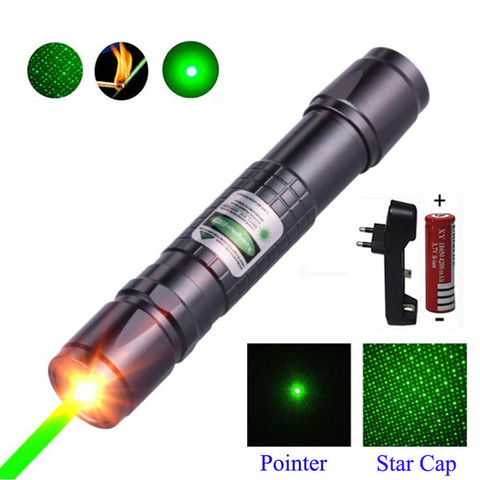 Pointeur Laser Vert Puissant, Torche Laser Verte à Haute Puissance