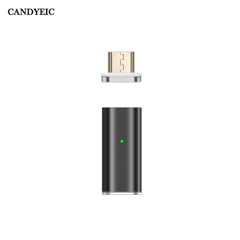 CANDYEIC Micro USB vers Micro USB adaptateurs magnétiques pour Redmi Note6pro Note5 S2 Honor 9A vivo Y5s U3 transfert de données de charge rapide ► Photo 1/6