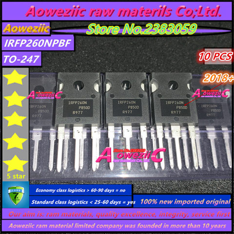 Aowezic – transistor MOS 2022 + 100, IRFP260NPBF, IRFP260N TO-247 FET N channel, 200V, 50a, 40 milli ► Photo 1/3