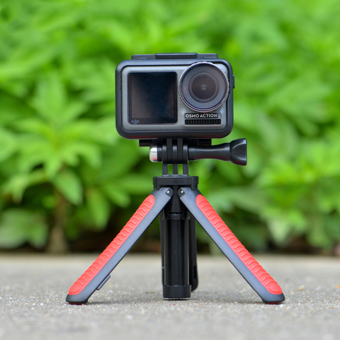 Bâton de Selfie à main extensible pour Gopro Portable Vlog poignée trépied support pour Gopro Hero 9 8 7 6 5 Max Hero9 DJI Osmo Action Cam ► Photo 1/6