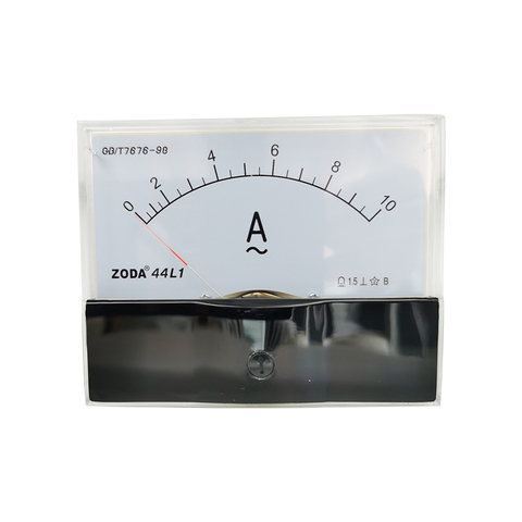 Ampèremètre analogique Direct, 44 l1-a 5A 10A 20A 30A 50A AC, panneau, ampèremètre de courant 100x80MM AC, 1 pièce ► Photo 1/6