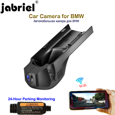 Jabreel-caméra de tableau de bord cachée, 1080P, enregistreur de 24 heures dvr, double objectif pour BMW 1/3/5/X1/X3/X5 f10 f15 f20 f25 f30 f40 f48 g30 ► Photo 1/6