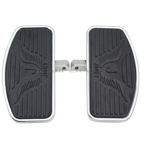 2 Taille Moto Passager Arrière Repose-pieds Plancher Marchepied Pour KAWASAKI Vulcan 800 900 400 VN800 VN900 VN400 Classique Personnalisé ► Photo 1/6