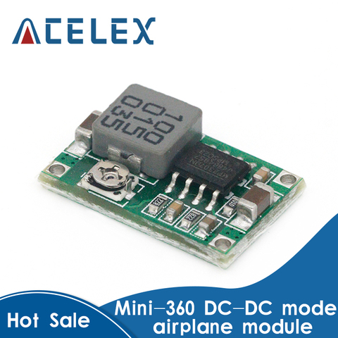 Module avion RC Mini 360 convertisseur mâle cc Module abaisseur 4.75V-23V à 1V-17V 17x11x3.8mm nouveau LM2596 2A ► Photo 1/6