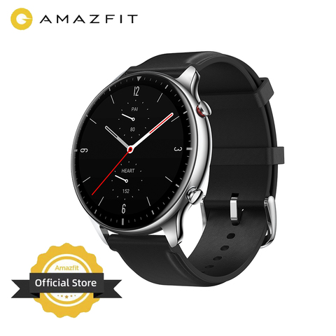 Original Amazfit GTR 2 Smartwatch 326ppi affichage musique 14 jours autonomie 5ATM contrôle du temps confiant surveillance du sommeil ► Photo 1/6