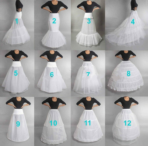 Jupon de mariage en Crinoline, sous-jupe, robe pour la mariée et cercle ► Photo 1/6