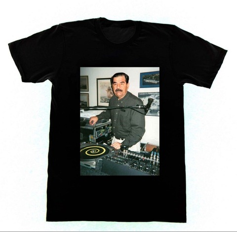 T-shirt personnalisé avec Photo pour homme, vêtement de marque, avec Dj, ramadan, hussin, technique, maison en irak, Edm, Hip Hop, impression spéciale, 1200 ► Photo 1/3