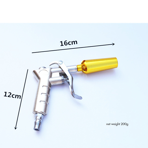 Pistolet à Air industriel avec buse de débit d'air en aluminium, accessoire de compresseur d'air pneumatique de ventilateur de nettoyage de poussière à haut débit ► Photo 1/4