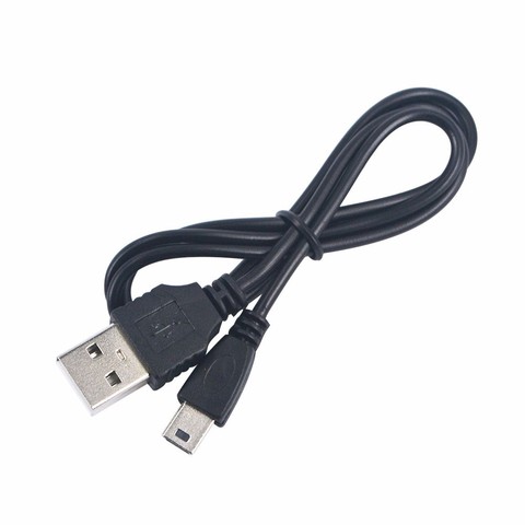 Câble universel Mini USB à 5 broches, 80cm, 1/2/5 pièces, cordon de chargement pour lecteur MP3 MP4, ancien téléphone, appareil photo, GPS, voiture ► Photo 1/4