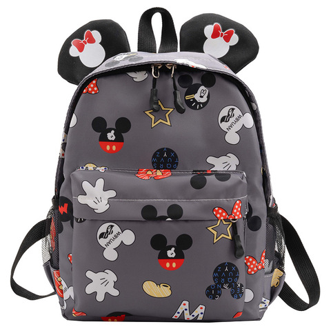 Disney cartable dessin animé Mickey enfants sacs à dos maternelle cartable mode sacs d'école bébé filles garçons sacs à dos ► Photo 1/6