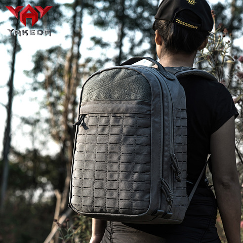 YAKEDA-sac à dos militaire tactique Molle de grande capacité 35l, sac d'assaut en plein air randonnée Trekking Camping chasse ► Photo 1/6