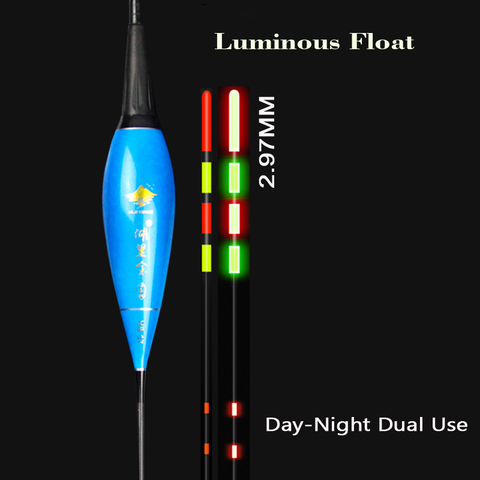 WLPFISHING – flotteurs de pêche électriques lumineux LED, haute luminosité, haute sensibilité électronique ► Photo 1/6