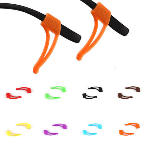 Cordon de lunettes élastique Silicone lunettes sangles lunettes de soleil chaîne sport anti-dérapant chaîne lunettes cordes bande porte-cordon ► Photo 1/6