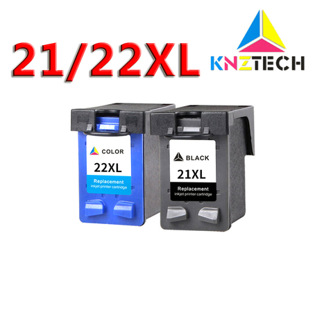 21XL 22 XL Cartouche D'encre compatible pour hp21 22 compatible Pour HP21 22XL Deskjet F2180 F2280 F4180 F380 380 Imprimante ► Photo 1/6