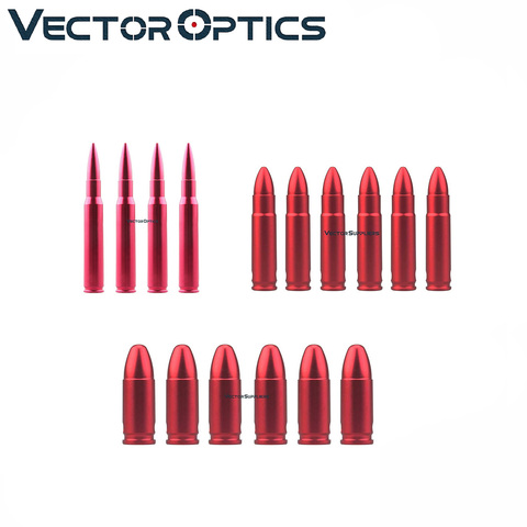 Bouchon à pression réutilisable en métal à optique vectorielle pour fusil de chasse 223 Remington,7.62X51MM, calibre 12, 9mm,.300 entraînement au pistolet à fusil ► Photo 1/1