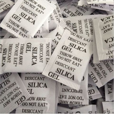 Sachets de Gel de silice, 100 paquets, Sachets de dessiccateur, sèche-pack ► Photo 1/3