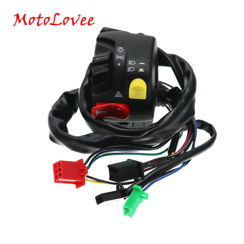 MotoLovee – interrupteur de guidon de moto 7/8 