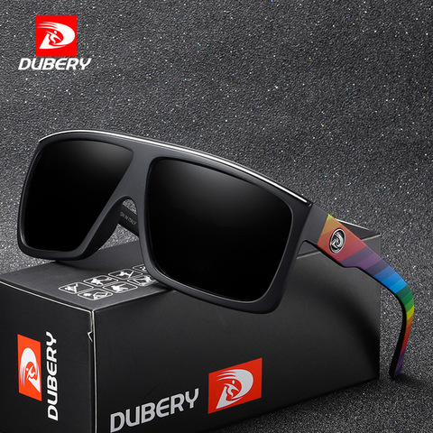 DUBERY – lunettes de soleil polarisées HD pour hommes, rétro, pour la conduite, miroir d'été, UV400, 818 ► Photo 1/5