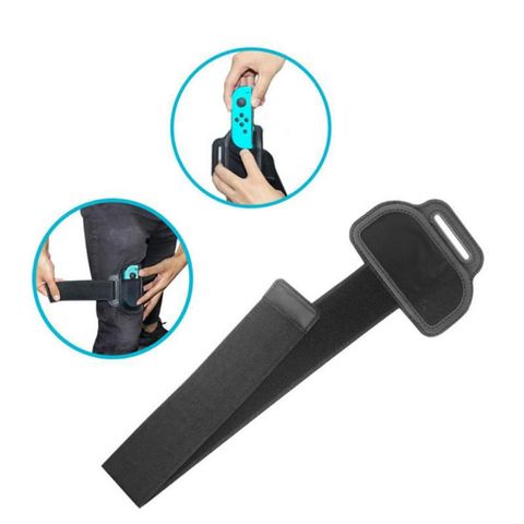 Sangle de jambe élastique réglable pour nintendo Switch, anneau pour Joycon, accessoires pour pieds ► Photo 1/6