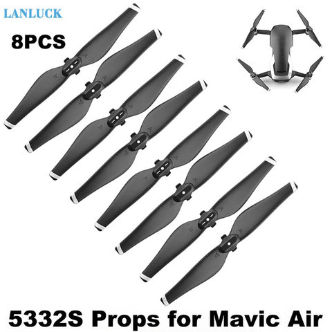 4 paires d'hélices 5332S pour Drone DJI Mavic Air, lame à dégagement rapide, accessoires 5332, pièces de rechange durables, ailes ► Photo 1/6