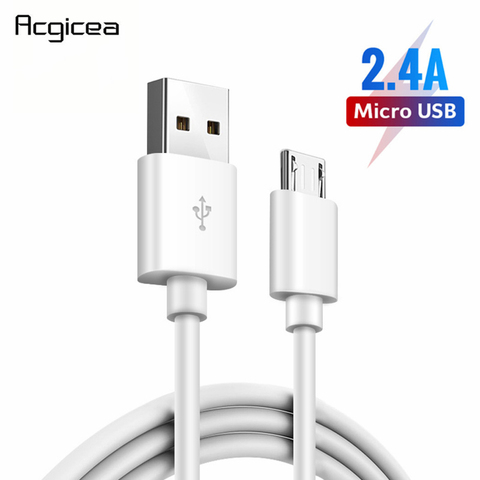 0.2m/1m/2m/3m Micro câble USB charge rapide synchronisation données téléphone portable Android USB chargeur câbles pour Samsung Xiaomi redmi Micro 2.0 ► Photo 1/6