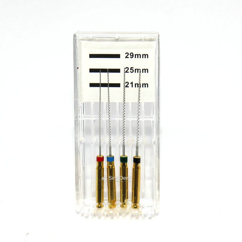 Porte-pâte dentaire, 1 paquet, 25mm 29mm, remplisseur de racine, fichiers endodontiques assortis, Instruments dentaires, spirale ► Photo 1/6