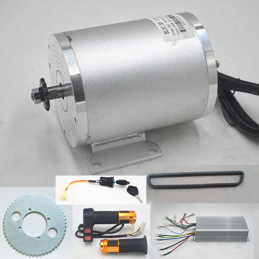 VEVOR Kit de moteur électrique CC sans balais 3000 W - Moteur 72 V 4900