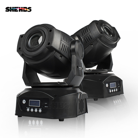 2 pièces 90W 6 prisme LED Spot tête mobile 30W/60W lumière DMX512 dispositif pour DjDisco Bar Party discothèque SHEHDS éclairage de scène ► Photo 1/6