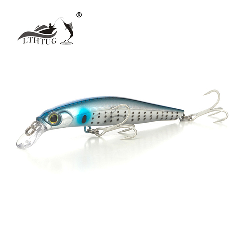 LTHTUG conception japonaise Pesca ruisseau dur leurre de pêche FR 80mm 8g coulant vairon Isca appâts artificiels pour perche basse brochet truite ► Photo 1/6