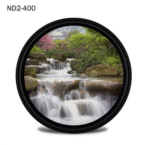 Walkingway – filtre de caméra Ultra mince ND2-400 réglable, filtre professionnel de densité neutre optique 49/52/55/58/62/67/72/77/82mm ► Photo 1/6