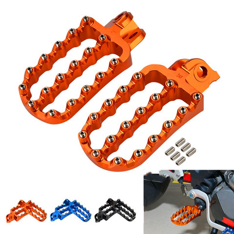 Pédales de repose-pieds pour KTM 690 790 950 990 1090 1190 Adventure Supermoto Super ADV R T Enduro SMC SMR ► Photo 1/6