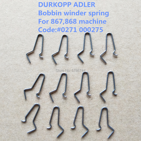 Ressort enrouleur de canette pour machine à coudre DURKOPP ADLER 0271, #000275 867,868, fabriqué en chine ► Photo 1/2