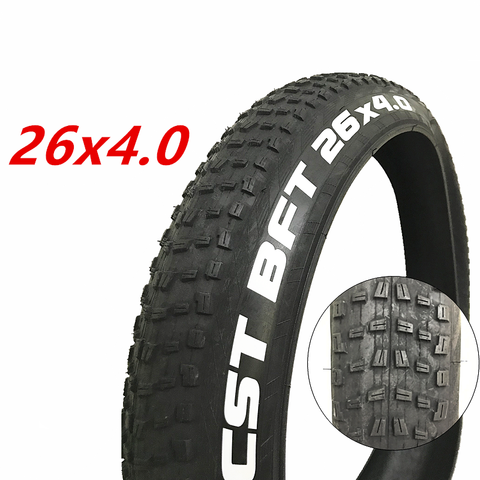 Pneus fat bike 26x4.0 pour vtt, vélo de plage et de ville, avec perles de fil ► Photo 1/5