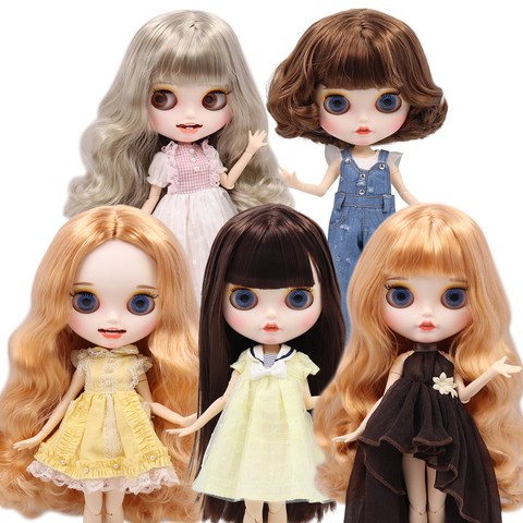 ICY DBS Blyth – poupée 1/6 bjd, peau blanche, corps articulé, sourire personnalisé, visage mat, jouet, cadeau pour fille ► Photo 1/6