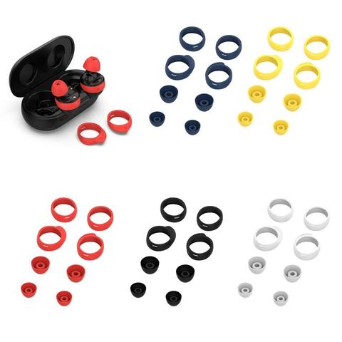 Embouts en Silicone pour oreillettes Samsung Galaxy, 8 pièces, embouts de remplacement, protège-oreilles, accessoires, coussins ► Photo 1/6