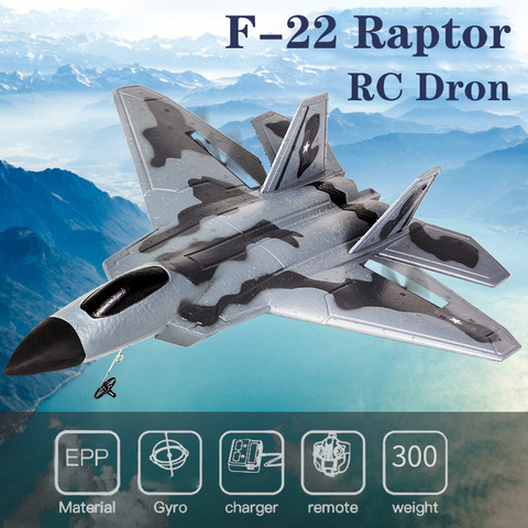 F22 F18 SU35 SU27 F16 2.4GHz EPP RC, avion RTF avec télécommande sans fil, quadrirotor RC, modèle d'avion pour garçon, cadeau ► Photo 1/6