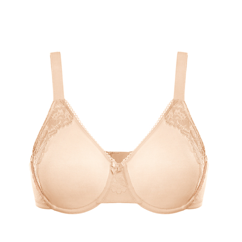 Soutien-gorge Non rembourré en coton à armatures Minimizer pour femme grande taille ► Photo 1/6